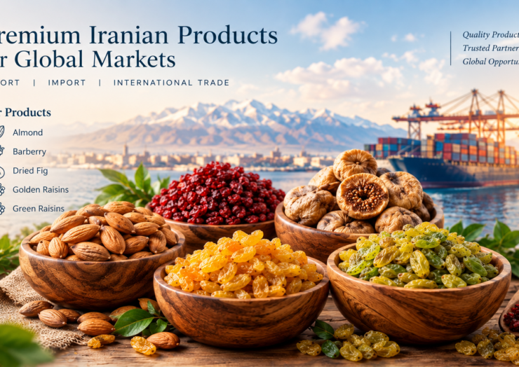 Export of Iranian Agricultural Products and Dried Fruits | B2B Supply from Iran